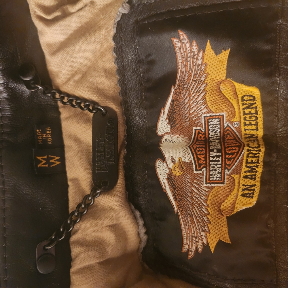 Harley-Davidson Black Leather Jacket